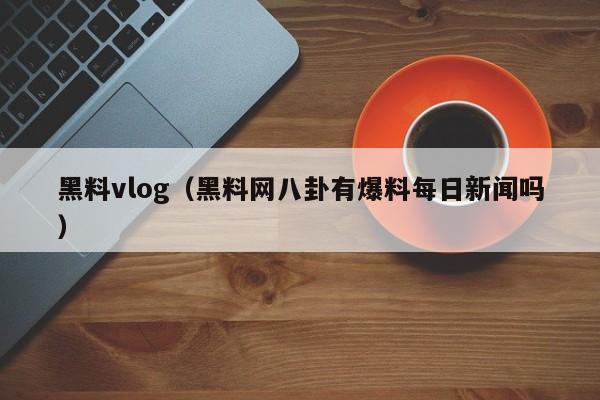 黑料vlog(黑料网八卦有爆料每日新闻吗)